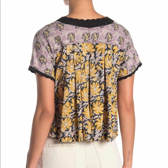 Free People Leilani Print Top - Picture 4 of 5